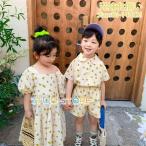 夏の思い出にぴったり！兄妹でお揃いの可愛い韓国子供服