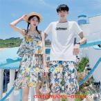 おしゃれカップル必見！ペアルックTシャツ&スカートセットアップ