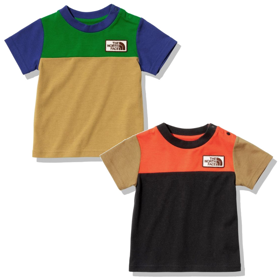 地球に優しい赤ちゃんのためのTシャツ！ザ・ノース・フェイスのベビーショートスリーブTNFグランドティー