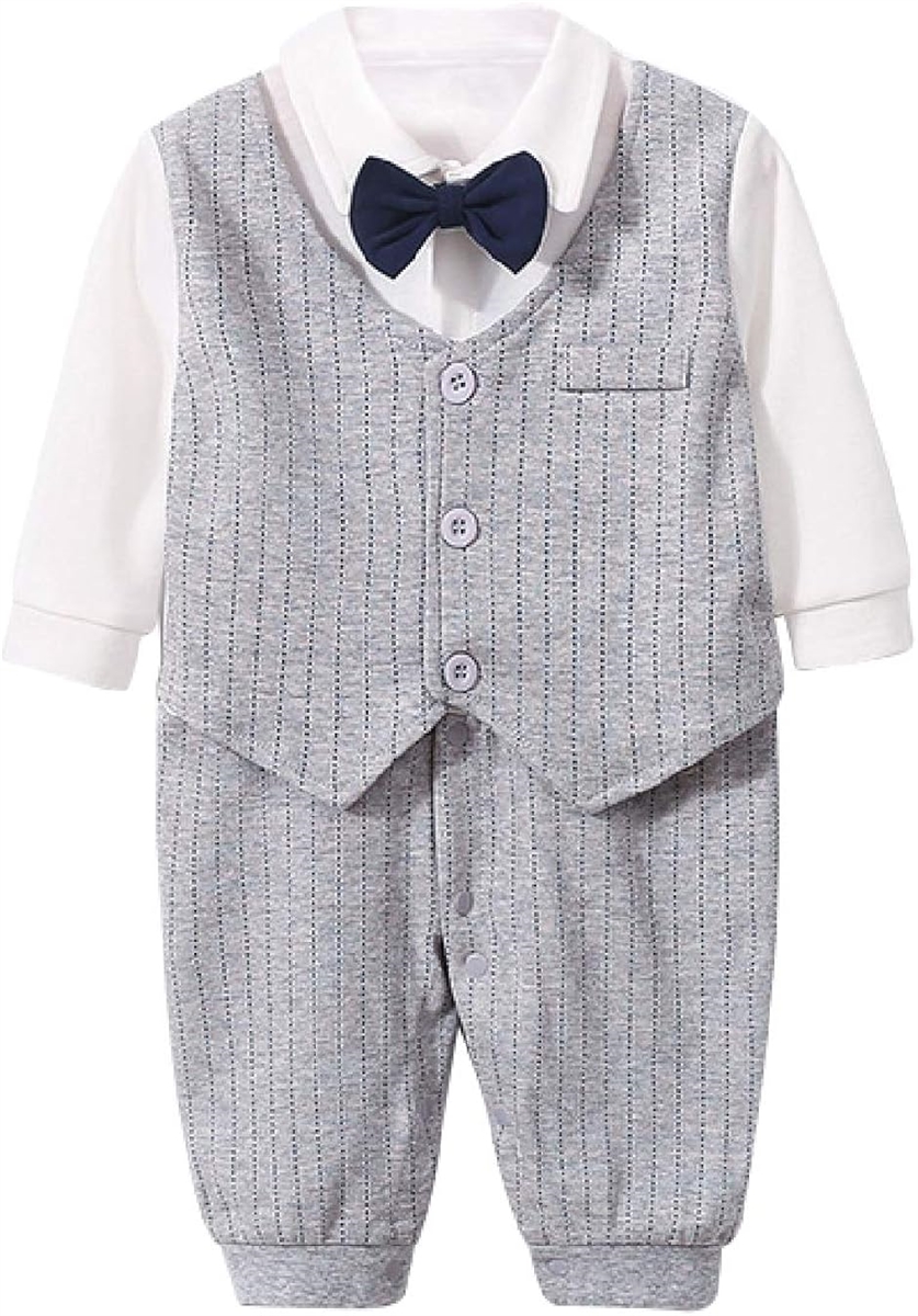 赤ちゃんの特別な瞬間を彩るロンパース！男の子用フォーマル服特集