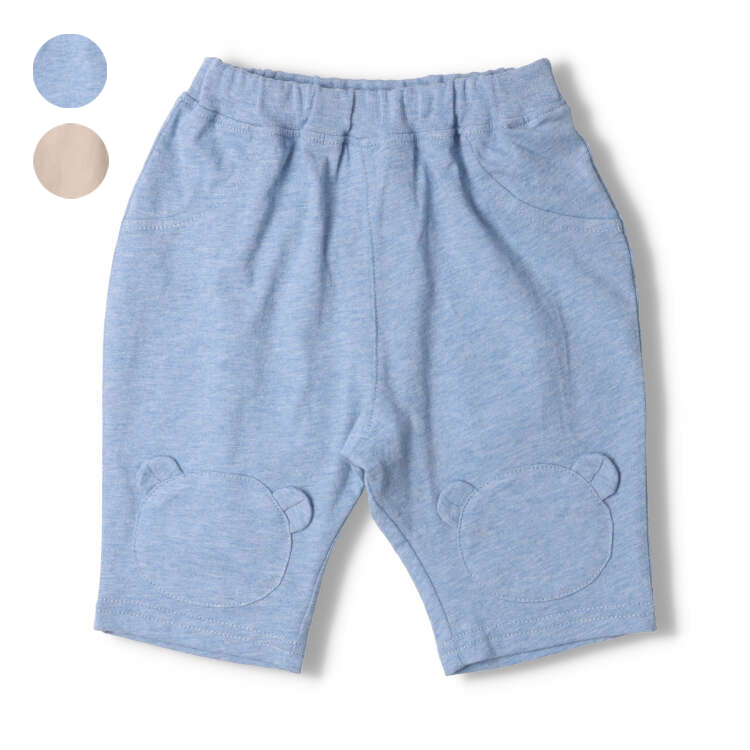 夏季大减价！孩子们的最爱——kid´s zoo 带熊图案的六分裤