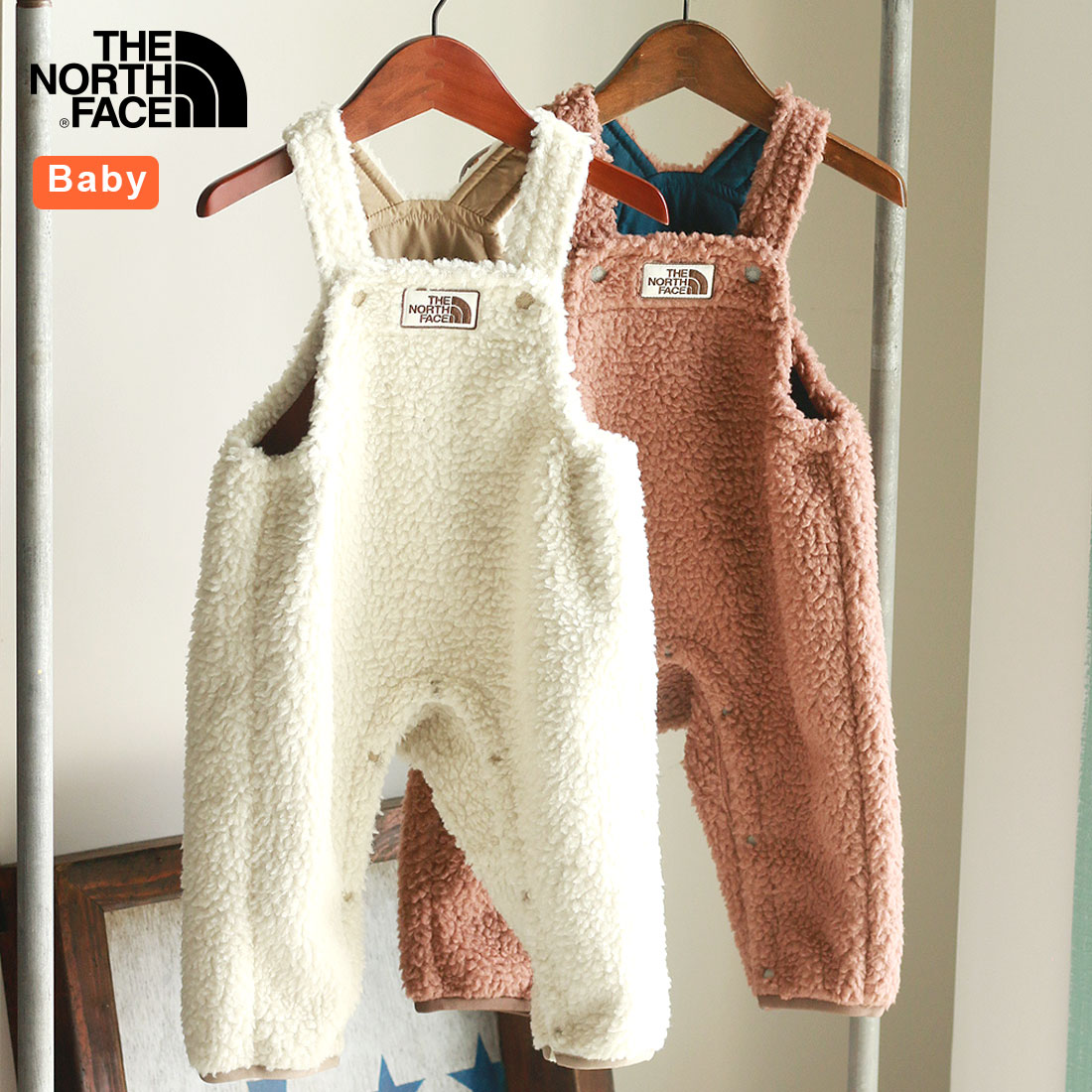 冬のベビー服に最適！ザ・ノース・フェイスのカドルフリースオーバーオール