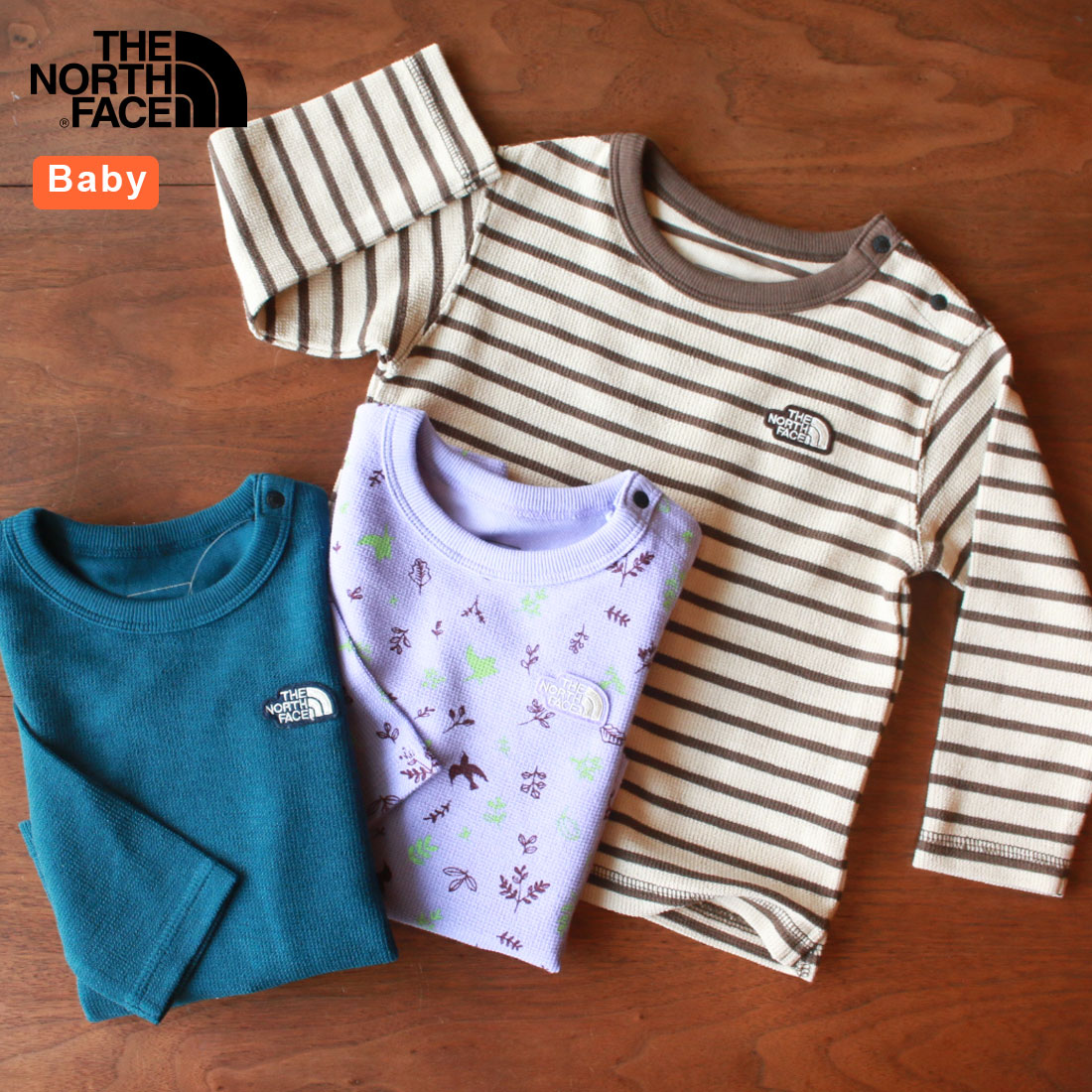 風合い抜群！ザ・ノース・フェイスのオーガニックベビーTシャツで快適な毎日を