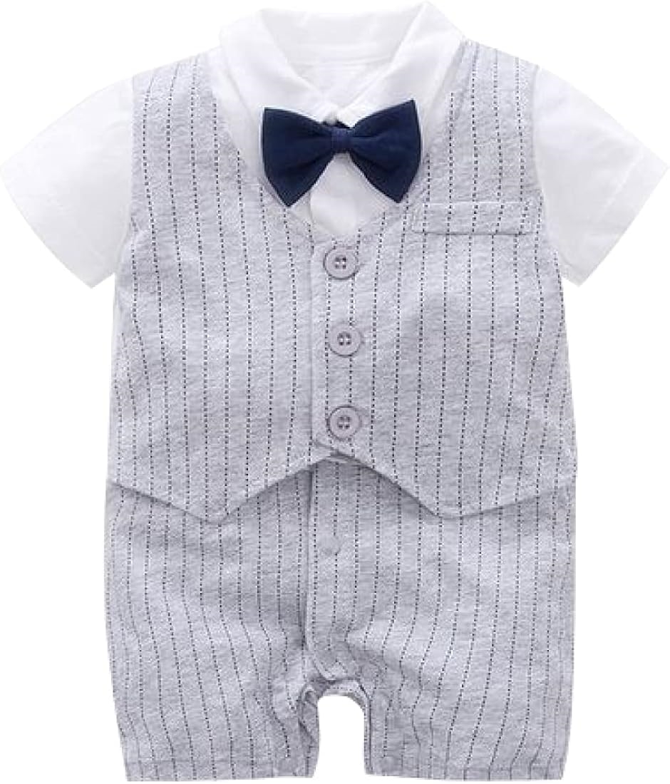 赤ちゃんの大切な瞬間を彩る！男の子のフォーマルロンパース